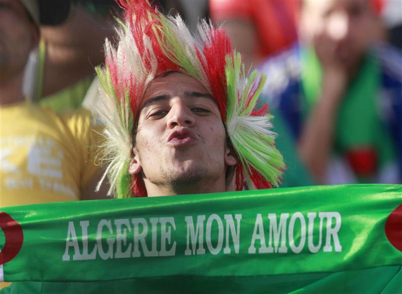 supporters.-algeriens